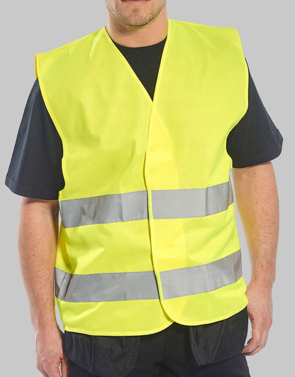 Hi - vis two - band vest [PW333] - Niche by Design